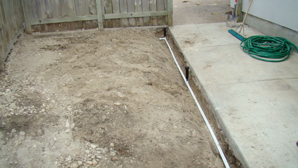 INSTALLATION OF SPRINKLER SYSTEM